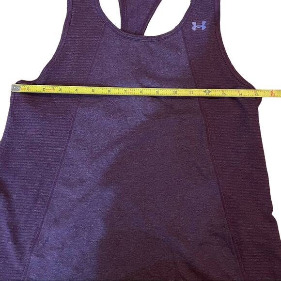 Under Armour Burgundy Racerback Tank Small - Picture 13 of 16